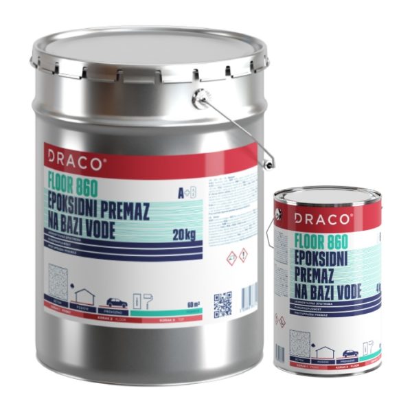 draco floor 860 20kg 4 kg epoksidni premaz